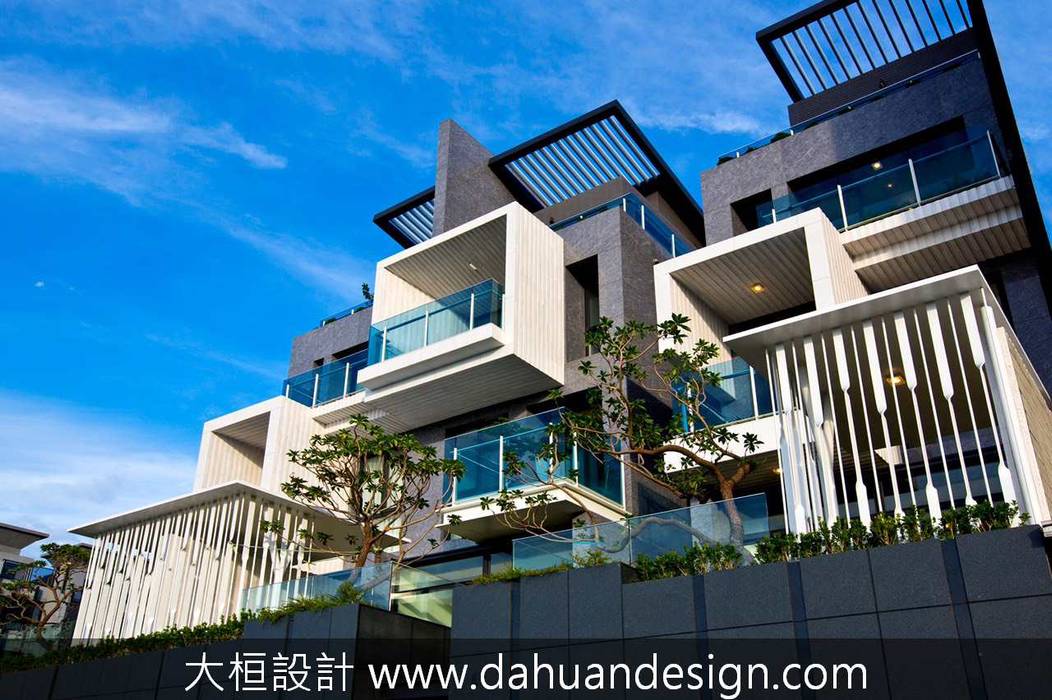 ​大桓建築設計 | 台中 | 晨曦 大桓設計顧問有限公司 Modern Houses Marble