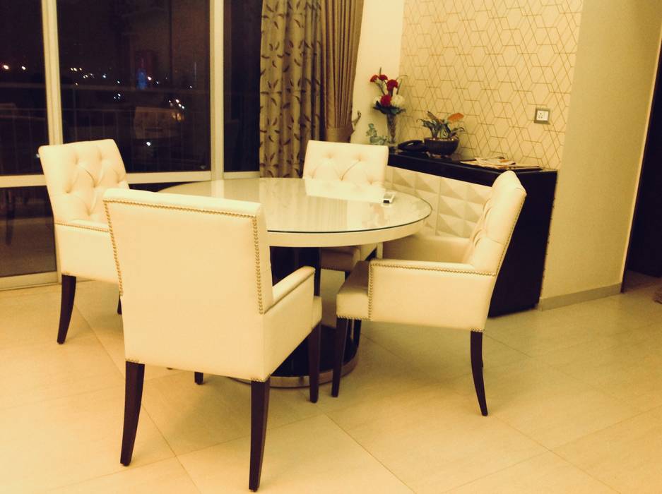 Residence @ Ireo Uptown Gurgaon, INTROSPECS INTROSPECS Modern dining room