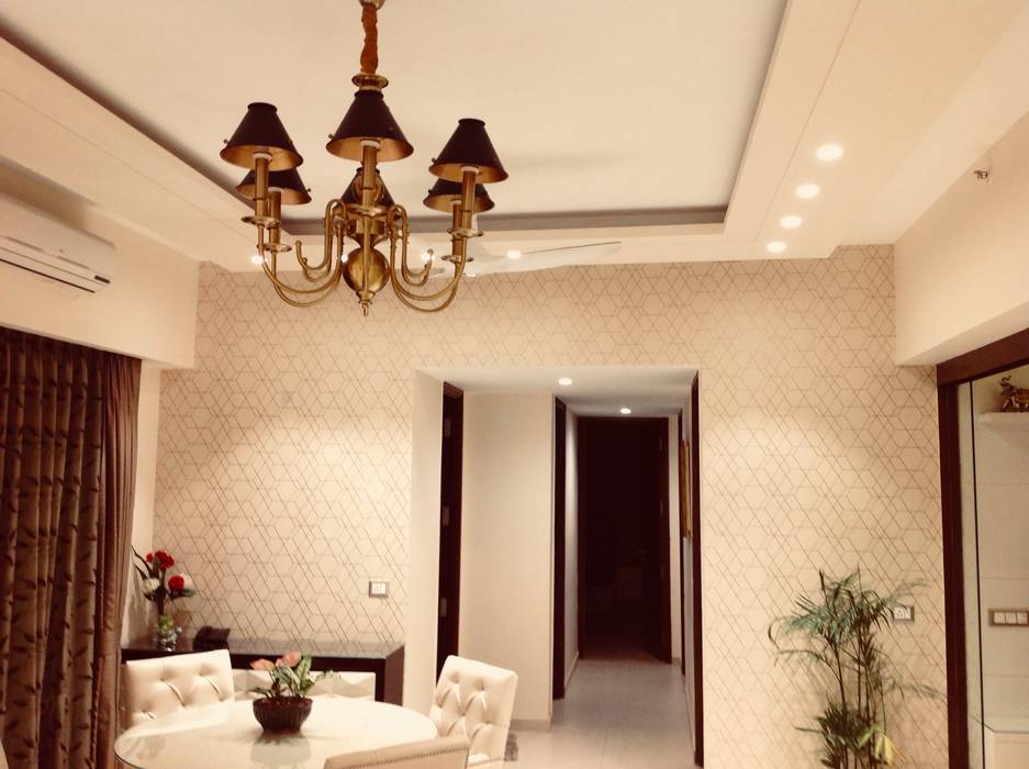 Residence @ Ireo Uptown Gurgaon, INTROSPECS INTROSPECS Modern living room