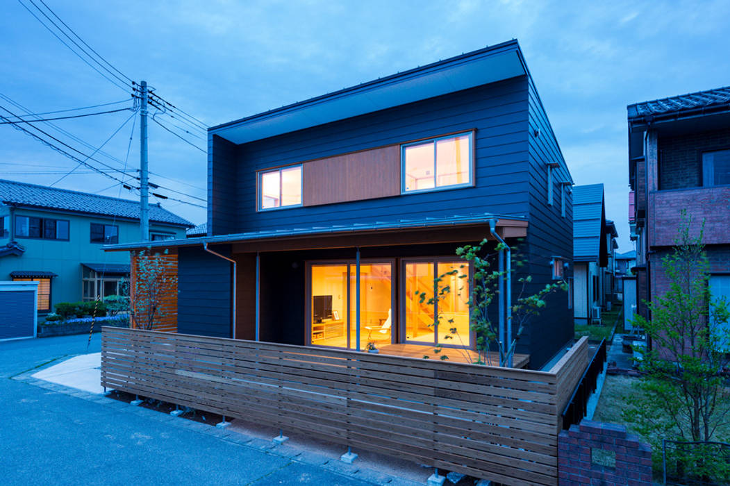 中島の家 / Nakajima House, 株式会社山口工務店 株式会社山口工務店 บ้านและที่อยู่อาศัย เหล็ก