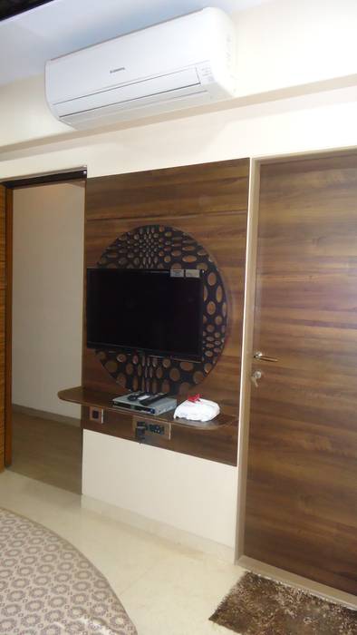 Thane, aasha interiors aasha interiors Ruang Keluarga Modern