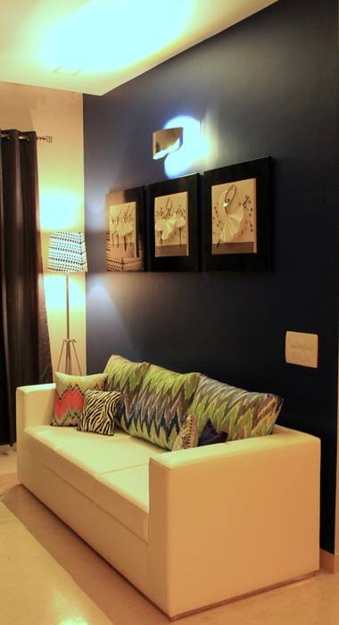 Residential Project - Palm Beach Residency, Navi Mumbai, Dezinebox Dezinebox Modern living room