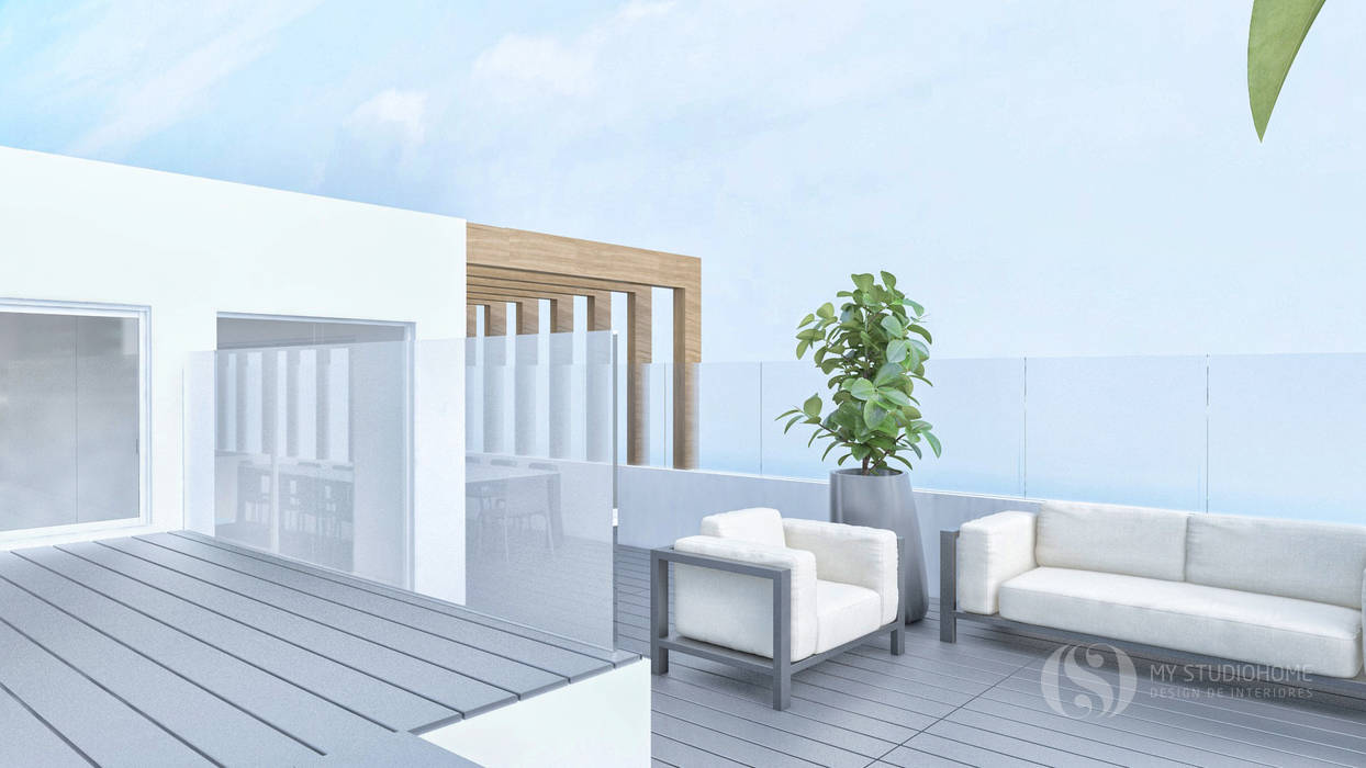 PROJETOS: Casa com Exterior por MY STUDIO HOME - Design de Interiores Clássico