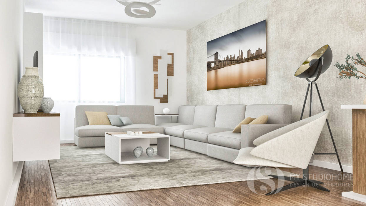 PROJETOS: Sala de Estar Salas de estar clássicas por MY STUDIO HOME - Design de Interiores Clássico