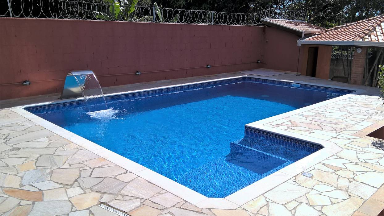 By Vila Nova Piscinas Modern Concrete Homify