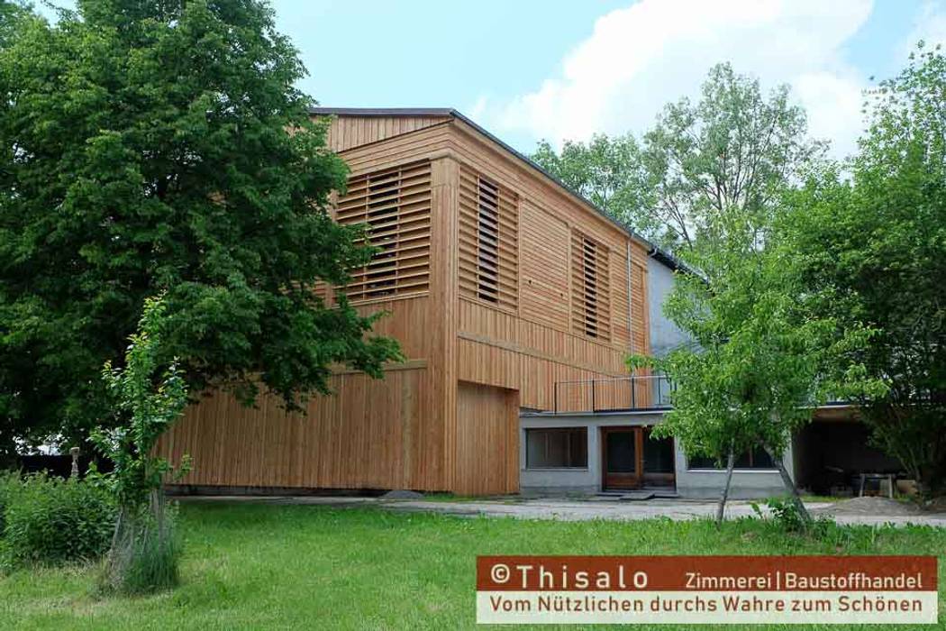 Antike Fassade für ein Heubergelager, Thisalo GmbH Thisalo GmbH Commercial spaces Tòa nhà văn phòng