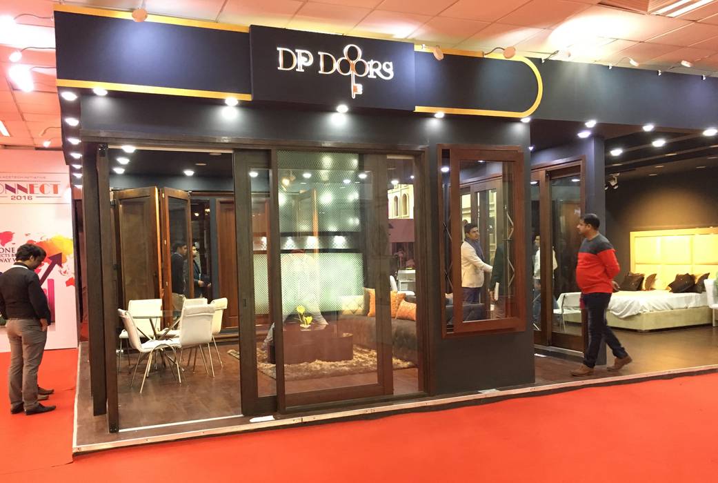 Exhibition, D P Woodtech Pvt Ltd D P Woodtech Pvt Ltd Puertas modernas