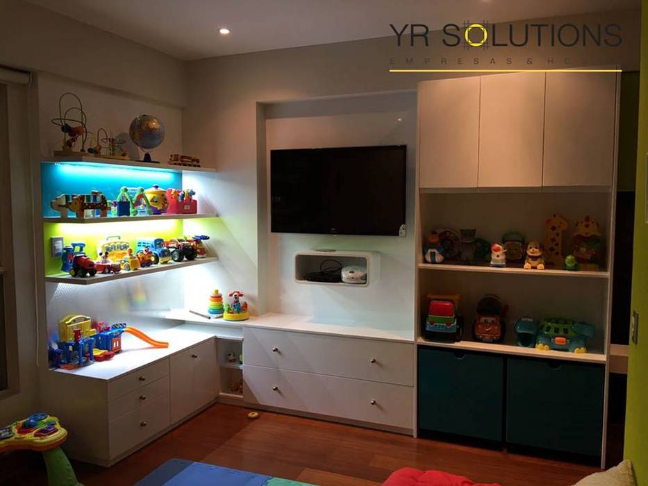 Implementacion Mueble de Juegos , YR Solutions YR Solutions Dormitorios infantiles de estilo moderno