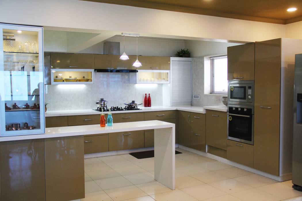 Kitchen, Fuze Interiors Fuze Interiors مطبخ ذو قطع مدمجة