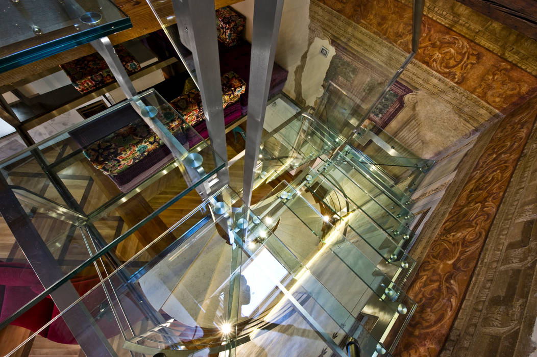 homify Stairs Glass