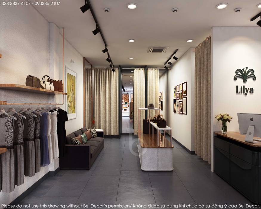 SH1613 FASHION SHOP/ BEL DECOR, Bel Decor Bel Decor