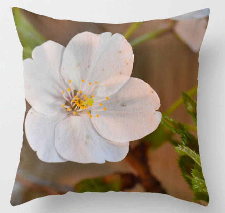 Pillow cover Spring Blossom ilsephilips Moderne woonkamers Accessoires & decoratie