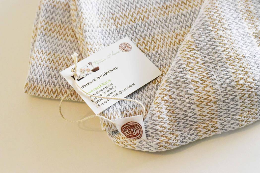 Handwoven towel Freja ilsephilips Moderne keukens Accessoires & textiel