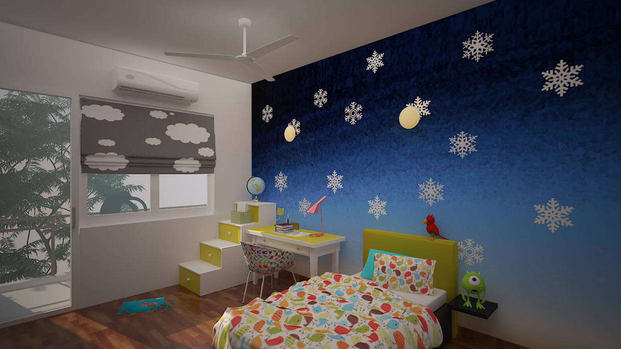 Gurumurthy Residence Moderne Kinderzimmer Von Designasm