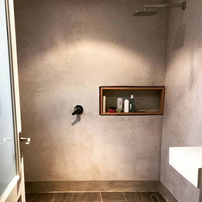 homify Minimal style Bathroom Concrete