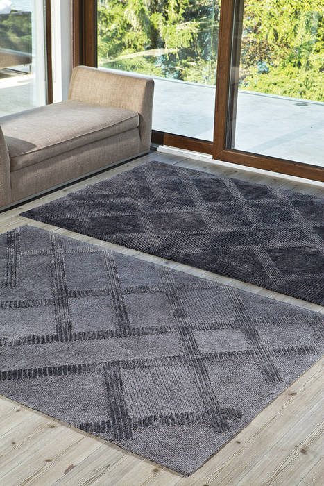 STEPEVI - Rug & Carpet Refined Luxury - COLLECTIONS, STEPEVI - Rug & Carpet Refined Luxury STEPEVI - Rug & Carpet Refined Luxury Pisos Lana Naranja Alfombras