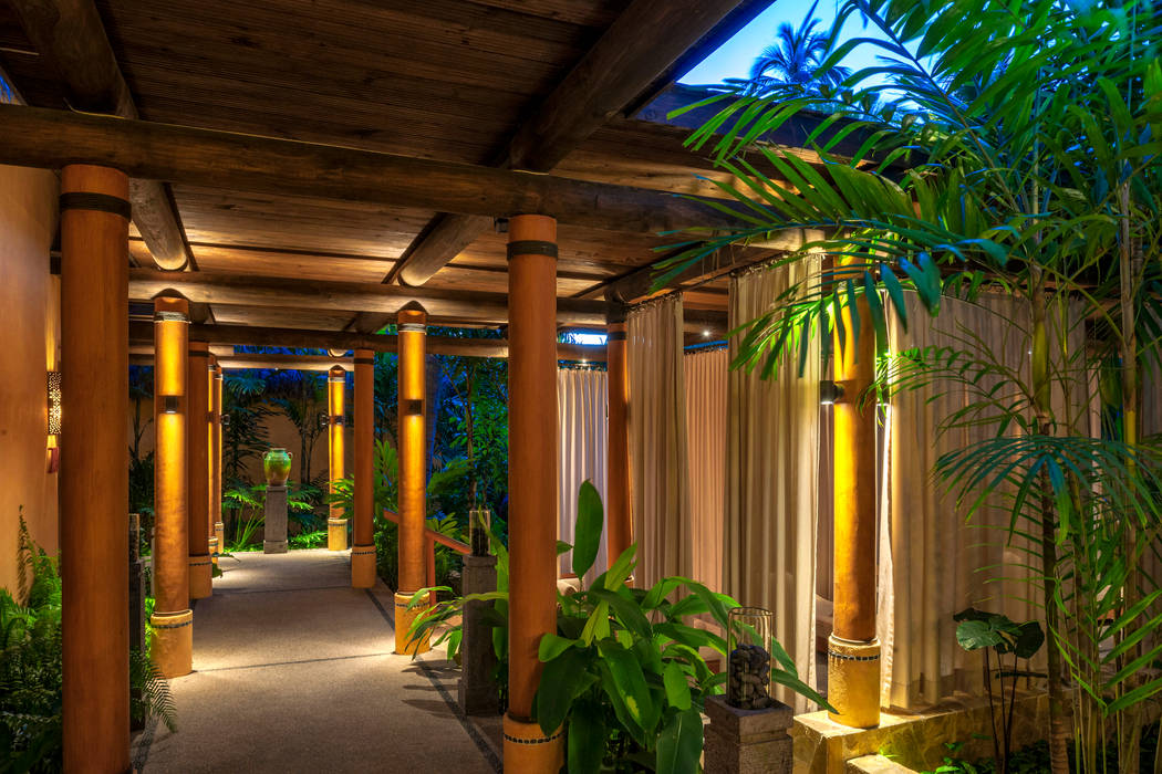 SPA Nakawé, BR ARQUITECTOS BR ARQUITECTOS Commercial spaces Wood Wood effect Hotels