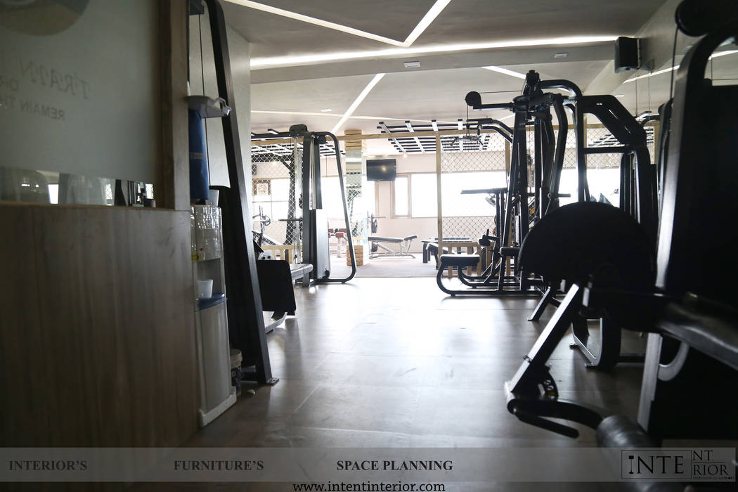 GYM DESIGN, intent interior intent interior صالة الرياضة