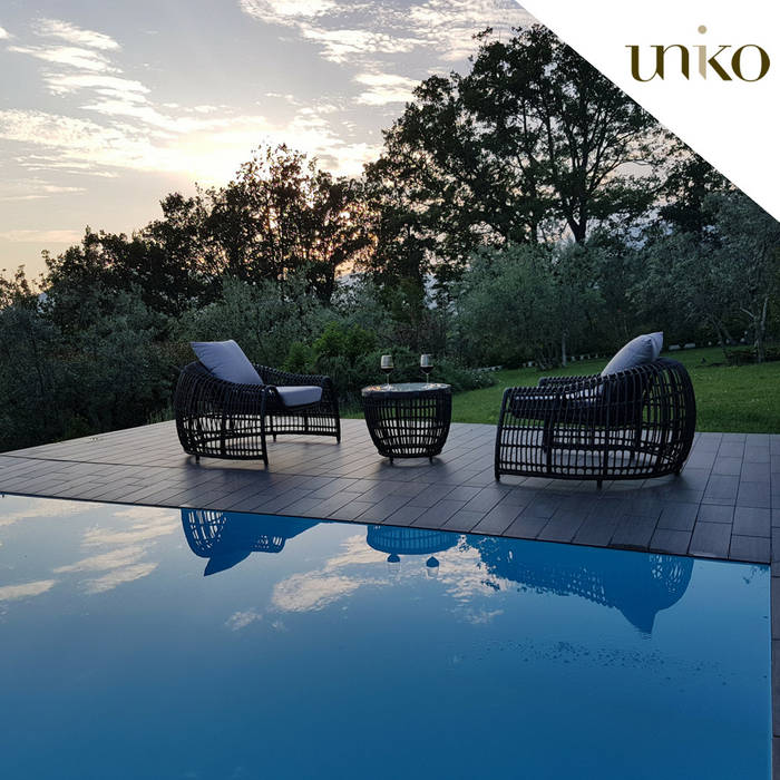 Stile a bordo piscina, Uniko Uniko Mediterranean style pool Pool