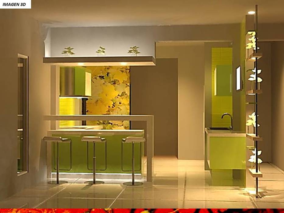 DISEÑO INTERIOR, HZ ARQUITECTOS SANTIAGO DISEÑO COCINAS JARDINES PAISAJISMO REMODELACIONES OBRA HZ ARQUITECTOS SANTIAGO DISEÑO COCINAS JARDINES PAISAJISMO REMODELACIONES OBRA وحدات مطبخ خشب معالج Transparent