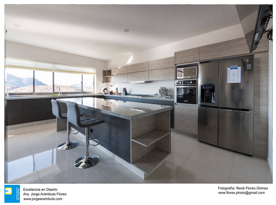 Casa Zotero, Excelencia en Diseño Excelencia en Diseño Built-in kitchens Granite