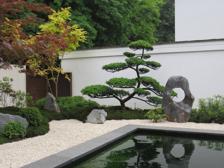 Japanische Gartenkunst trifft Moderne Kunst, Kokeniwa Japanische Gartengestaltung Kokeniwa Japanische Gartengestaltung Taman Gaya Asia