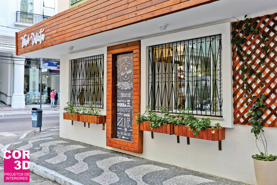 Empório e Pastifício Vovó Dilecta , Cor3D Projetos de Interiores Cor3D Projetos de Interiores Commercial spaces Gastronomy