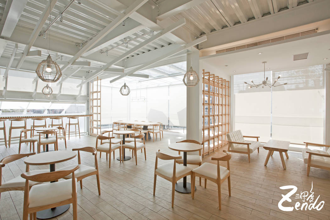 金礦咖啡︱興業店, Zendo 深度空間設計 Zendo 深度空間設計 Commercial spaces Gastronomy