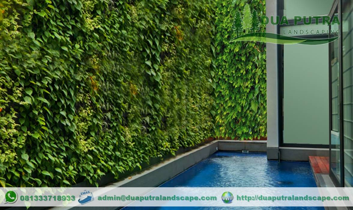 Vertical Garden Jakarta Dua Putra Landscape Taman Modern Vertical Garden,Taman Vertikal,Taman Dinding