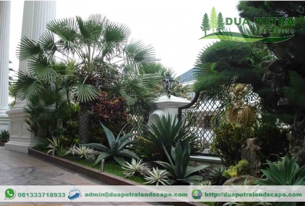 Tukang Taman Jakarta Barat, Dua Putra Landscape Dua Putra Landscape Front yard