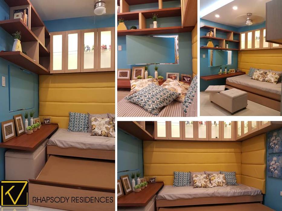 Quirky and Upbeat Interior Design, Kat Interior and Design Kat Interior and Design Ruang Keluarga Modern