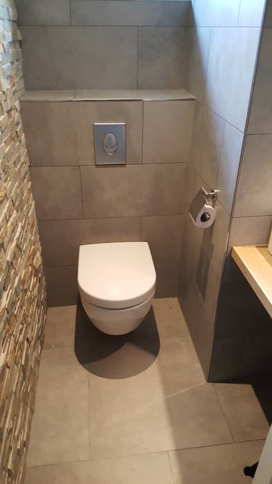 Toilet Kroneman Interieurs Moderne badkamers Keramiek tegels,vloertegels,wandtegels,toilet,Toiletten