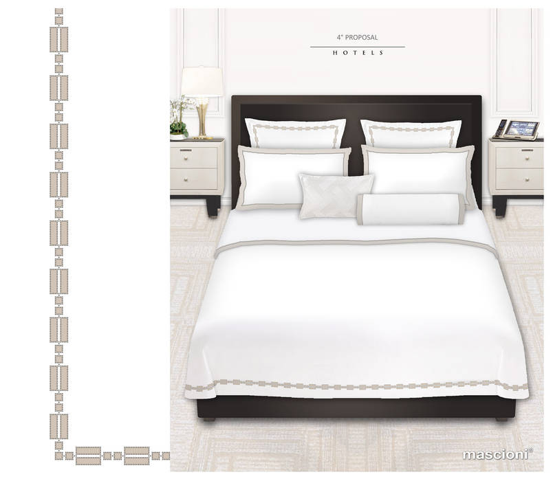 HOTEL BEDLINEN JU by Juliana Daltin Spazi commerciali hotel bedlinen,bedlinen project,Hotel