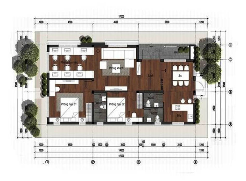 Nhà cấp 4 đẹp 100 m2 ở Hải Dương, Việt Architect Group Việt Architect Group