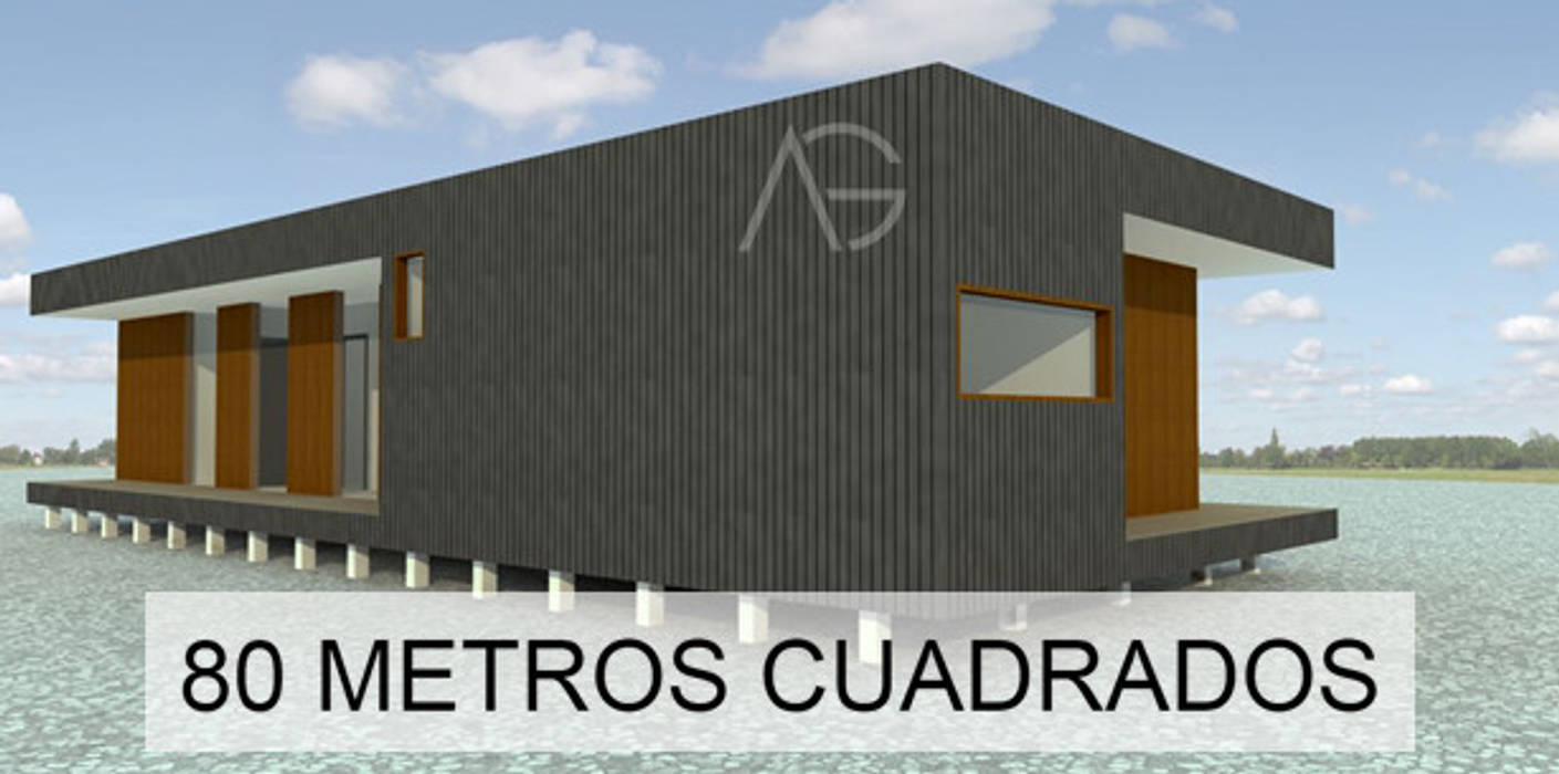 Ante Proyecto casa Mediterranea 80 M2, AG Gestión AG Gestión