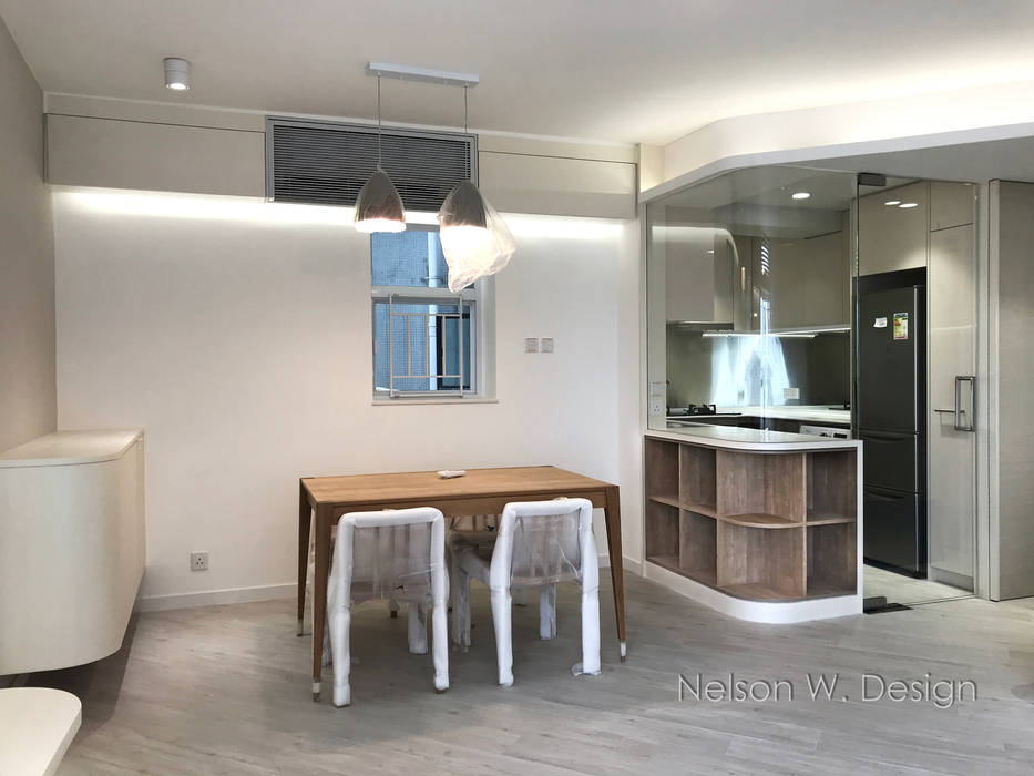 Illumination Terrace | Tai Hang Road | Hong Kong, Nelson W Design Nelson W Design غرفة السفرة