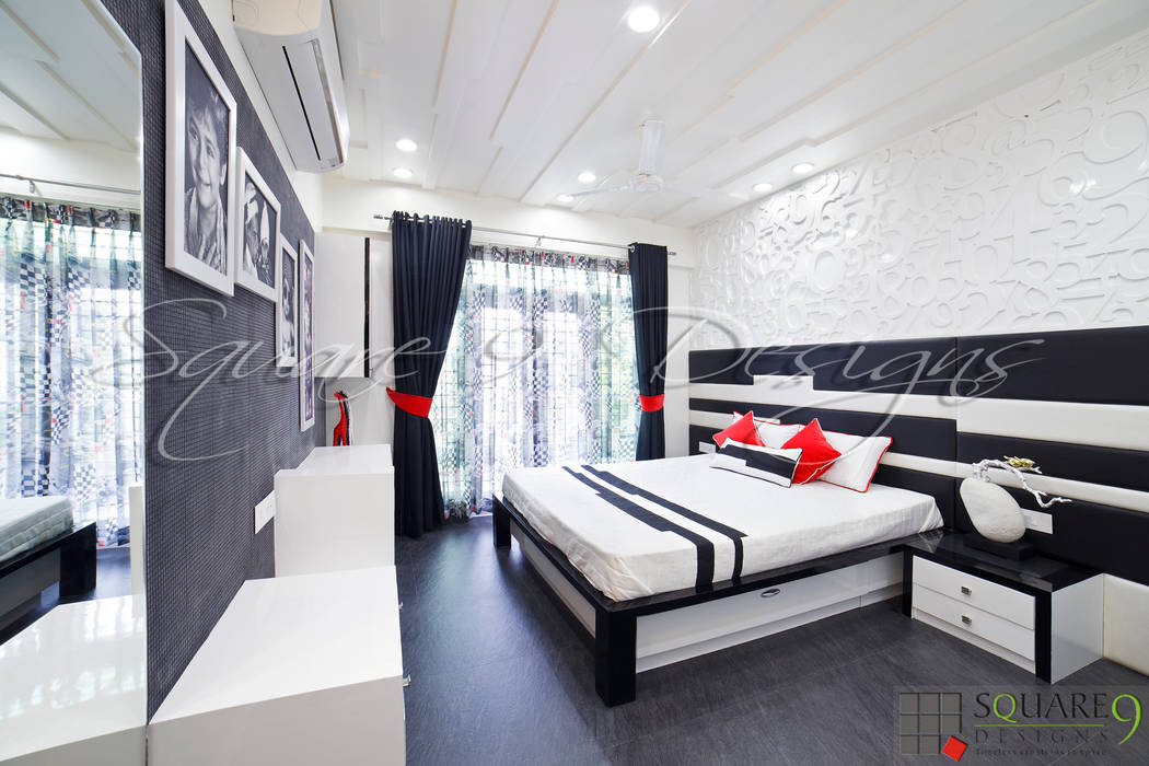 BOY'S BEDROOM 1 Square Designs Modern style bedroom