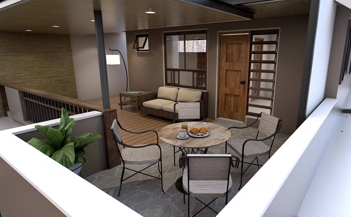 homify Balcones y terrazas de estilo moderno