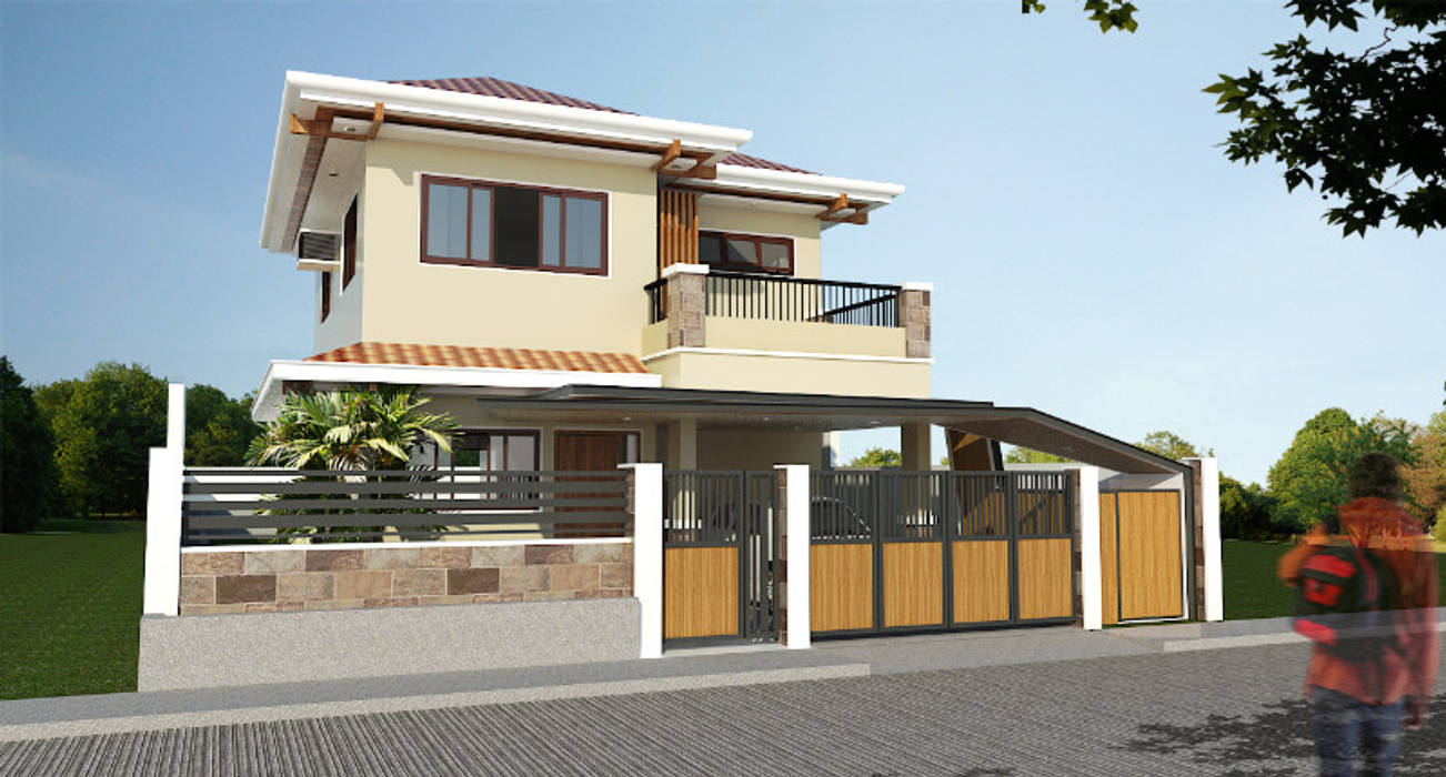 Major renovation and expansion project in Talisay City - Exterior homify 華廈