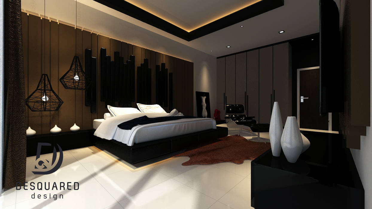 Master Bedroom View 1 Desquared Design Modern style bedroom
