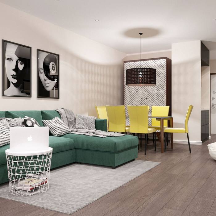 homify Salones de estilo minimalista