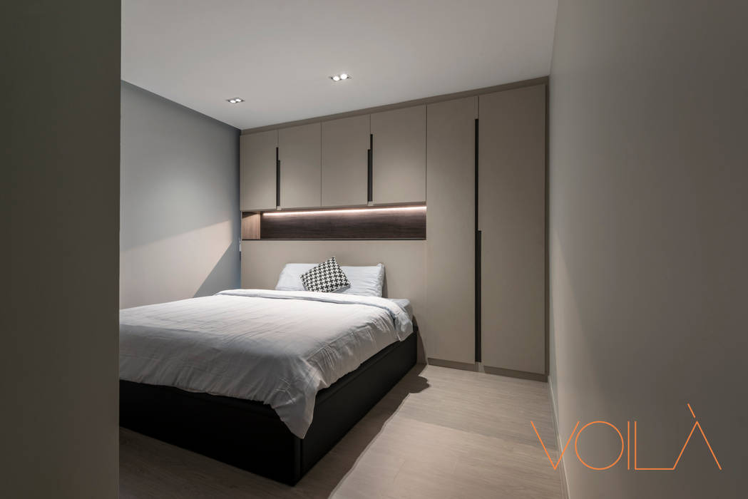 homify Moderne slaapkamers