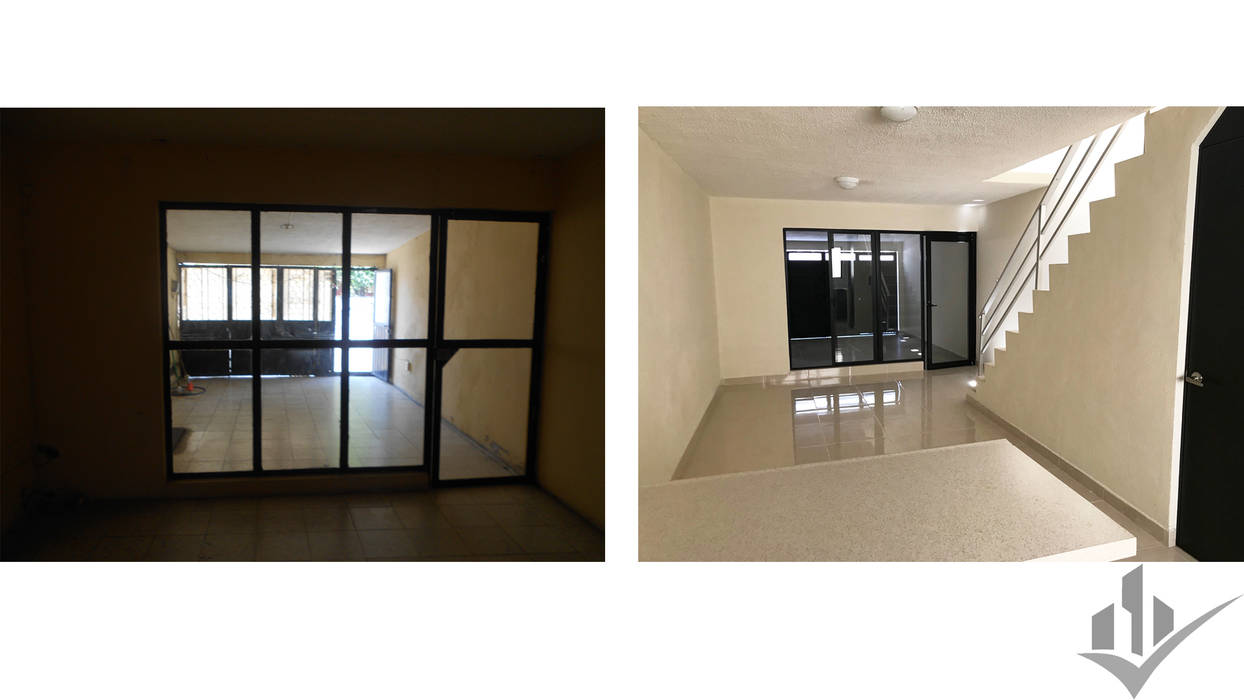 Remodelación casa habitación garajes minimalistas de dehonor