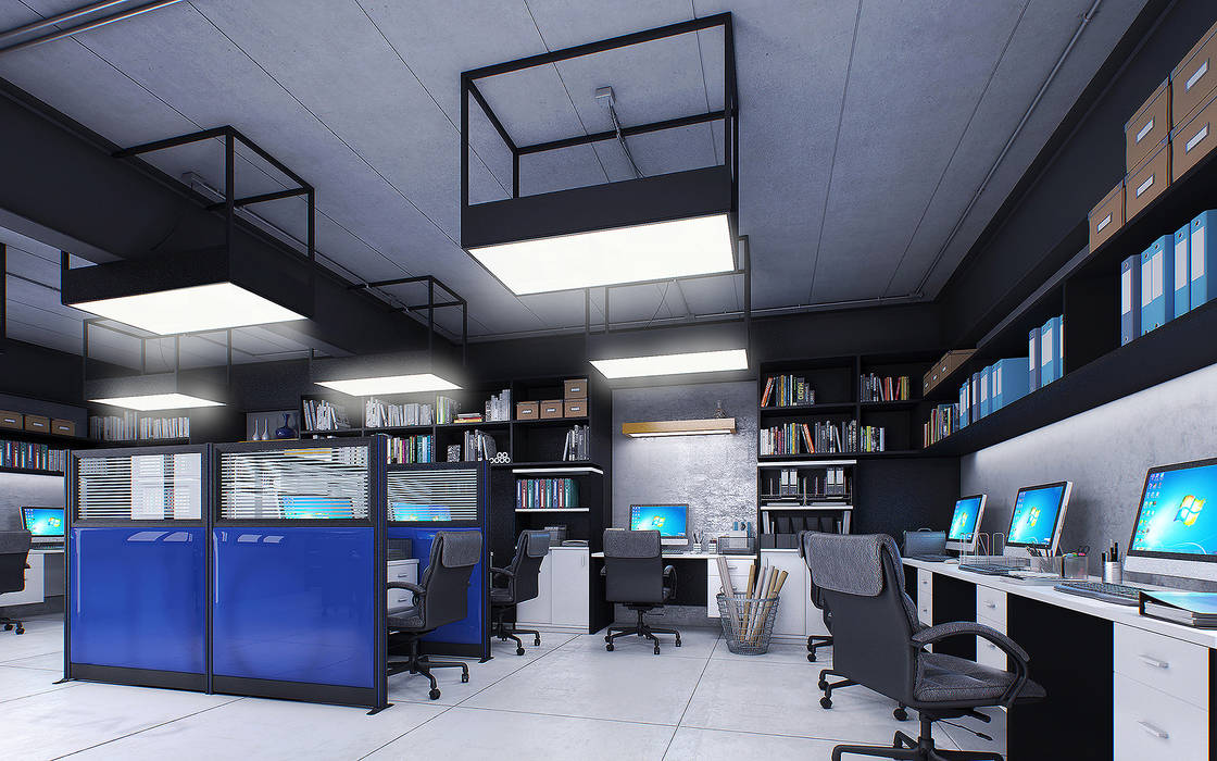 E&I Office Pilaster Studio Design