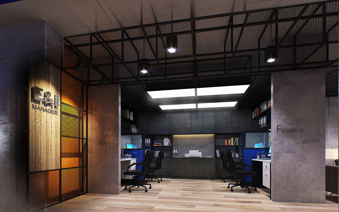E&I Office Pilaster Studio Design