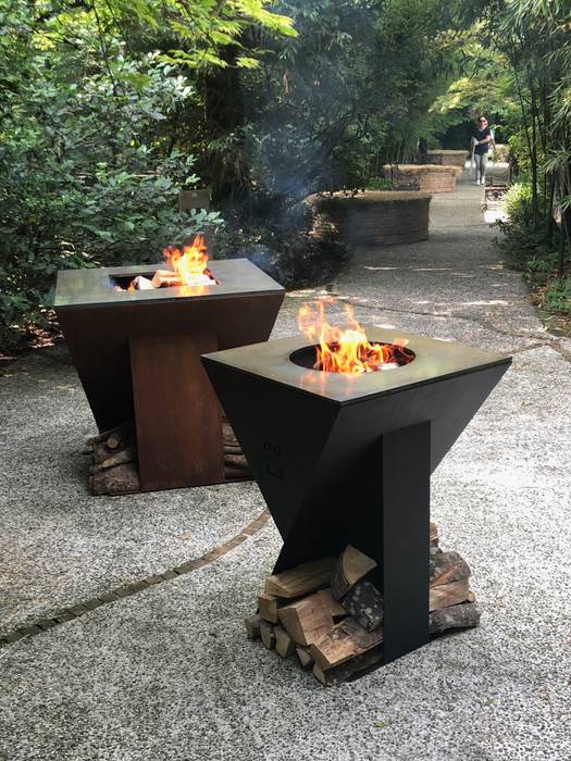 homify Garden Fire pits & barbecues