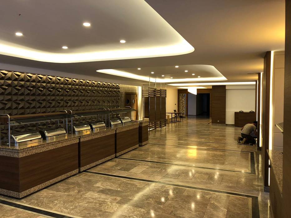 Otel mutfak duvar paneli̇ modern mutfak caprıola modern homify