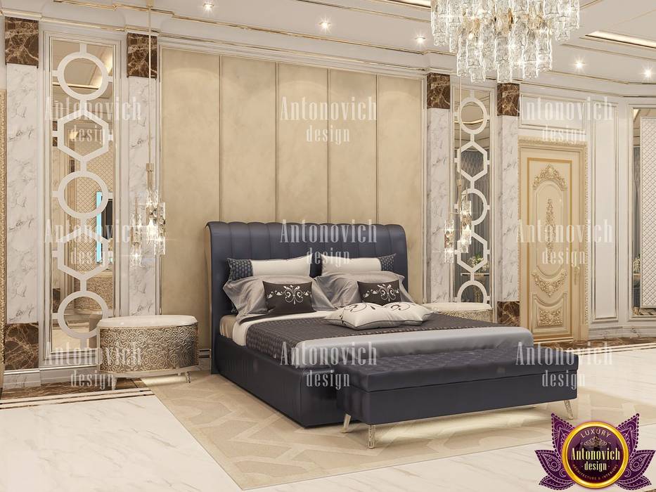 ​Interior design Masterpieces from Katrina Antonovich, Luxury Antonovich Design Luxury Antonovich Design Modern style bedroom