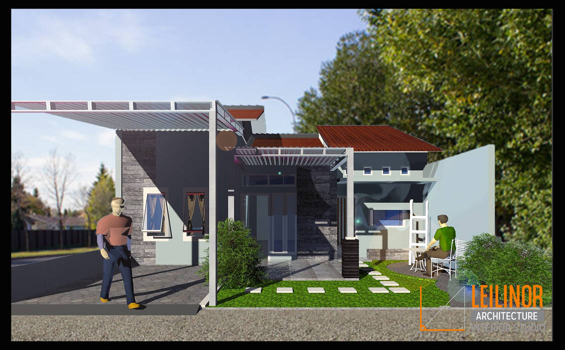 Minimalist House, CV Leilinor Architect CV Leilinor Architect Minimalist houses