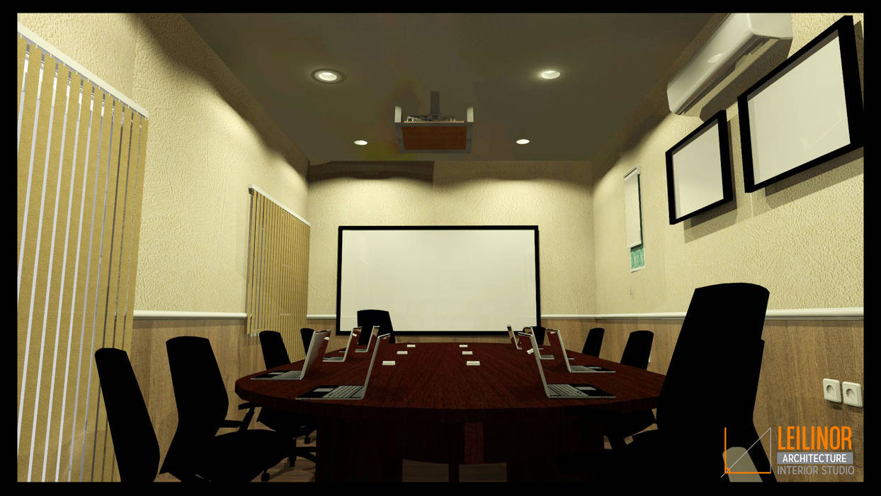 Meeting Room Renovation, CV Leilinor Architect CV Leilinor Architect Ruang Studi/Kantor Gaya Industrial